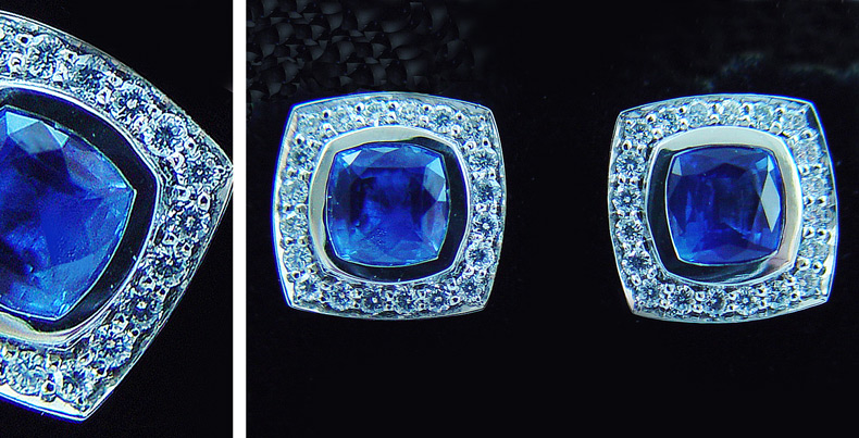 sapphire earrings
